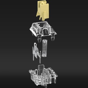 HaiMu Crystal Yellow Switches