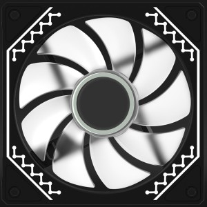 Cetus 120mm FAN 6P-12DLO16B-ARGB