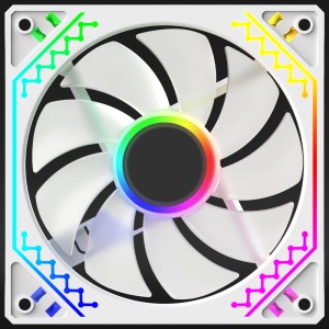 Cetus 120mm FAN 6P-12DLO16W-ARGB