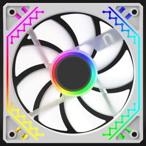 Cetus 120mm FAN Reverse Blade 6P-12DLRB16W-ARGB